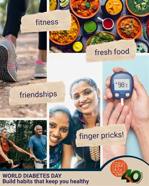 World Diabetes Day - Good health comes from small, consistent actions | CAG