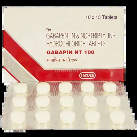 Buy Gabapin Nt 100mg Tablet Online at Best Price – Generic Alternative ...