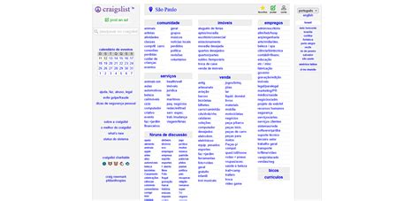 Craigslist: o último reduto da internet "das antigas"?