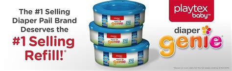 Playtex Playtex Diaper Genie Refills for Diaper Genie Diaper Pails ...