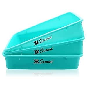 Seama Office Arcader - 1, Aqua Blue,Set of 3, Desk Organizer ...
