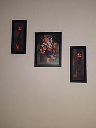 SAF paintings UV Textured Ganesh Modern Art Print Framed Painting Set ...