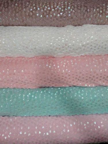 Rainbow Foil Fur Fabric - Teddy Fur Rainbow Foil Fabric Manufacturer ...