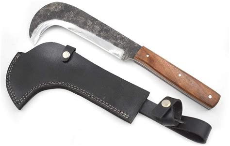 Wild Turkey Handmade Functional Handmade Carbon Steel Billhook Machete ...