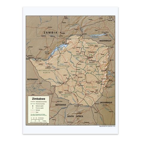 Free printable map of zimbabwe in africa, Download Free printable map of zimbabwe in africa png ...