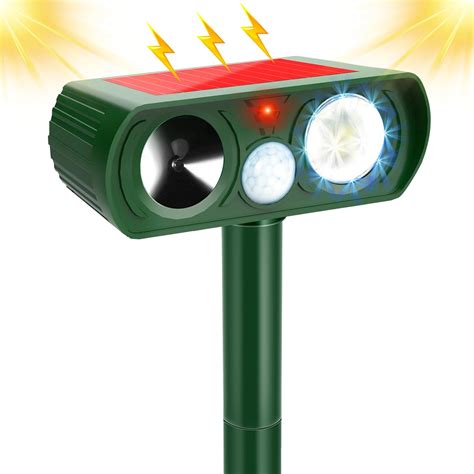 GBHLTY Ultrasonic Cat Deterrent Outdoor, Solar Powered India | Ubuy