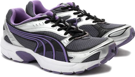 Puma Running Shoes For Women - Buy Black-Dhalia Purple-Silver Color ...