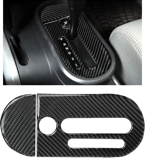 Buy ShuDay Carbon Fiber Gear Panel Frame Stickers, Compatible with Jeep ...