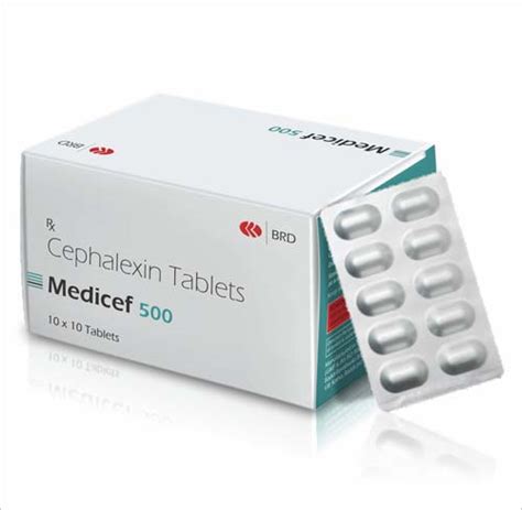 Medicef 500 - Cephalexin Tablets - BRD Medilabs