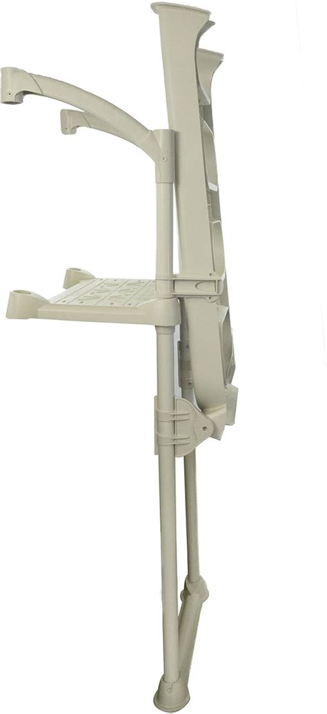 Buy BiltMor Above Ground Pool Step and Flip Up Ladder System | Strong ...