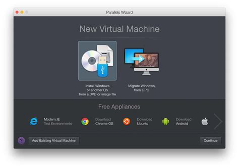 Mac OS Virtual Machine 的图像结果