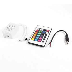 Buy Generic RGB 3050/3528 24 Key IR Remote Controller, Red, Green and ...