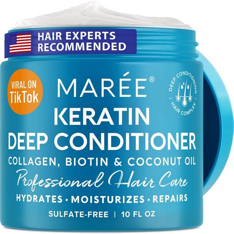 Amazon.com: MAREE Deep Hair Mask & Conditioner - Hydrating & Deep ...