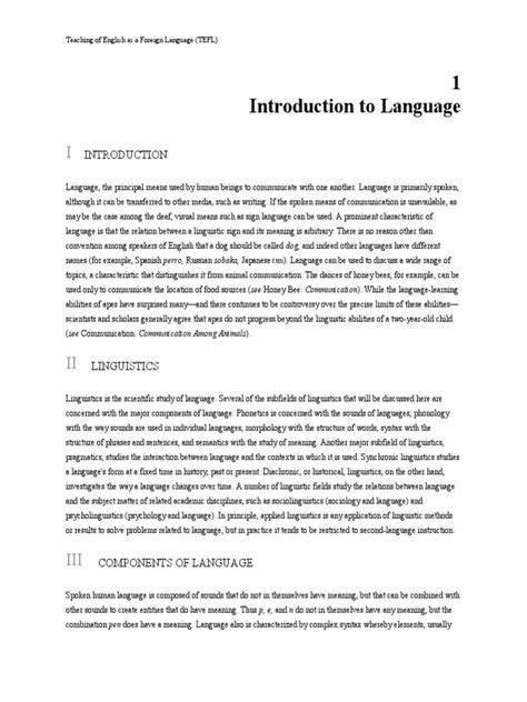 Image result for Introduction to Language