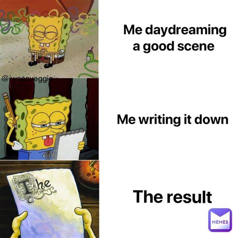 Spongebob Writing The Essay