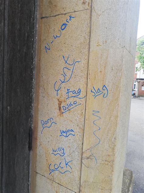 Even kids scrawling naughty words on walls won't write the actual n ...