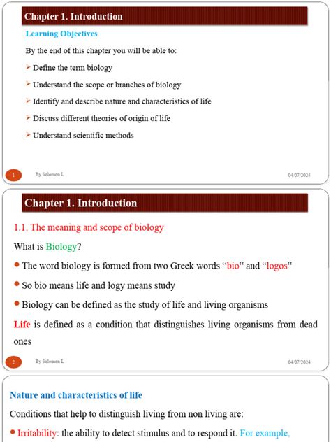 Bio Chapter 1 Lecture 的图像结果
