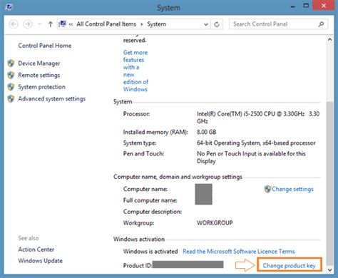 Image result for Windows 8 Product Key