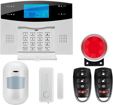 SXA Home Security Alarm System,Tuya Wifi GSM Home Security Protection ...