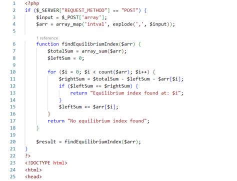 Equilibrium Index of the Array in Java Data Structure 的图像结果