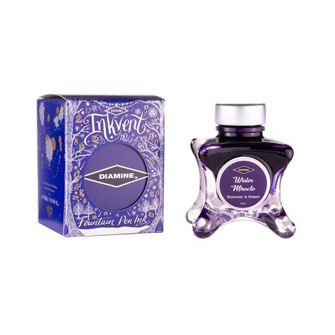 Diamine INKVENT BLUE EDITION SHIMMER & SHEEN INK 50ML BOTTLE – WINTER ...