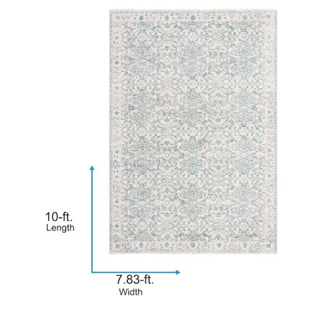 allen + roth Olive Flowers 8 X 10 (ft) Green Indoor Floral/Botanical ...