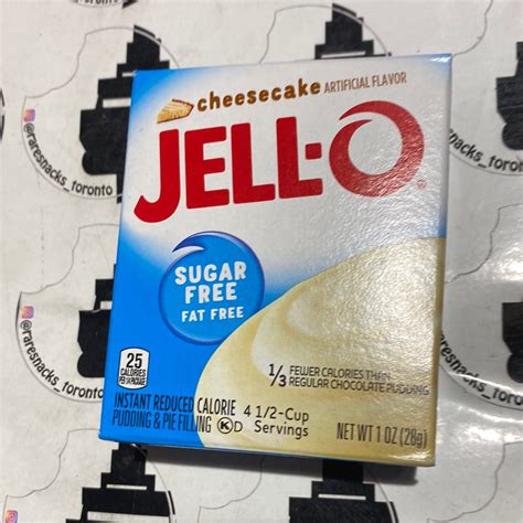 Jello Sugar Free Cheesecake 28g – RareSnacksToronto