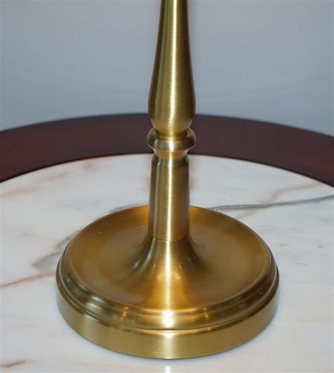 1 Of 3 Ralph Lauren 85cm Tall Victorian Brass Candle Table Lamp at ...