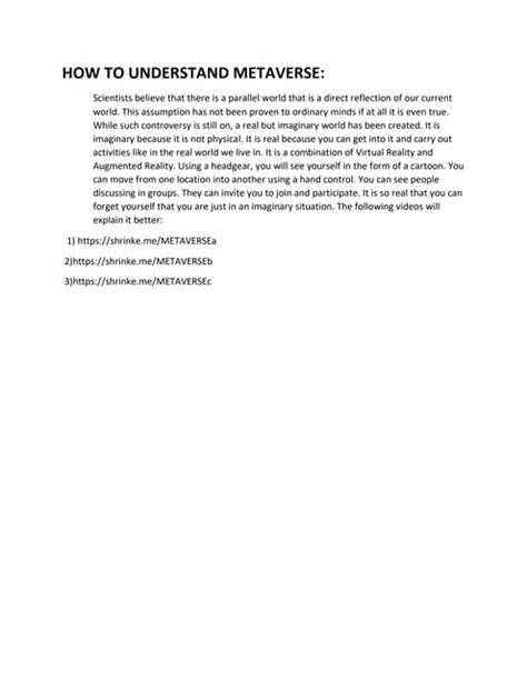 Image result for Metaverse Explained Simple