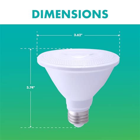 Simply Conserve Par 30 short neck ENERGY STAR 75-Watt EQ PAR30 Short ...