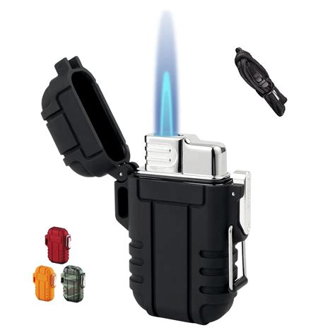 Buy BTXYM Torch Lighter, Refillable Mini Butane Lighter with Safety ...