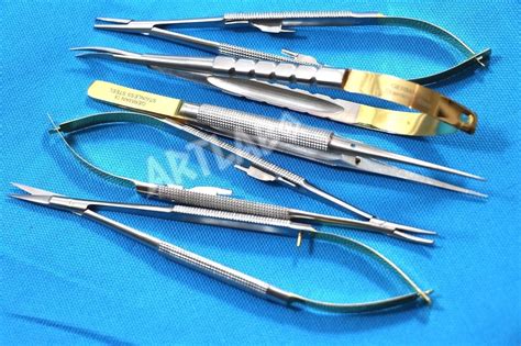 Cynamed Premium Set Of 5 German Stainless Castroviejo Micro India | Ubuy