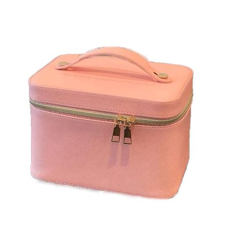 Sisliya Travel Makeup Bag with Mirror of LED Lighted, 3 Colors Modes ...
