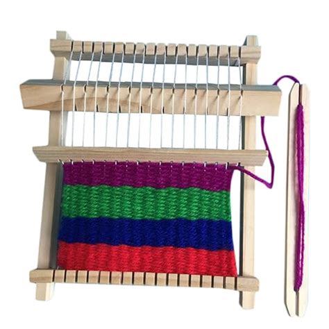 3NH® DIY Handloom Wood Crafts for Kids Handmade Knitter Small Weaving ...