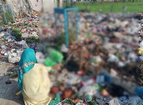 शहीद की पत्नी कूड़े से कबाड़ ढूंढने को मजबूर, ऐसे हालातों में रह रहा ...