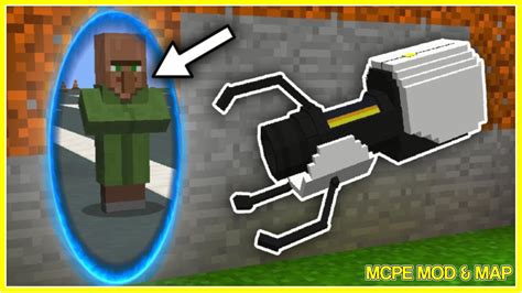 Image result for Portal Gun Mod Minecraft