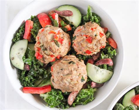 Mediterranean Turkey Meatballs — Captured Cravings