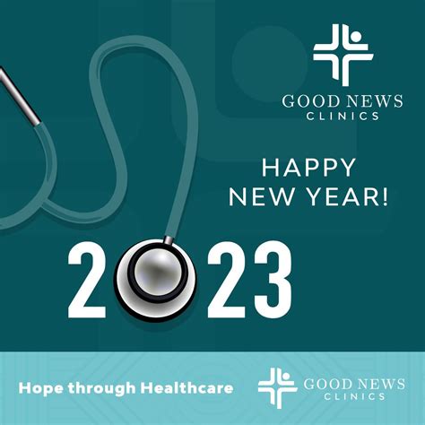 Good News Clinics on LinkedIn: Happy New Year! May 2023 be a year of ...