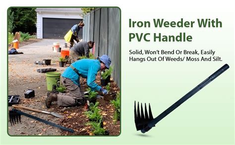 A to Z Hub GT Weeder Remover with Unbrackble Handle,Grass Remover,Lawn ...