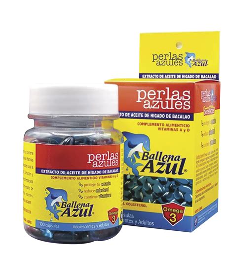 Perlas Azules - Ballena Azul - 100 X Cápsulas – Vas al Super