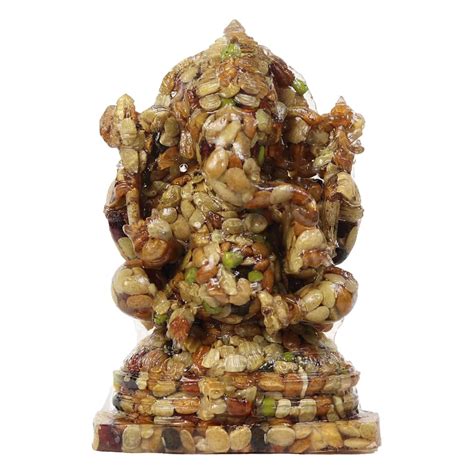 Buy Navadhanya Vinayagar Statue, 9 Grains Vinayagar Idol, Seed Ganpati ...