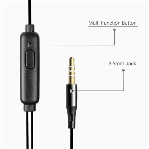 Zebronics Zeb-Calyx (BLACK) Wired in Ear Earphones with Mic – Indian ...