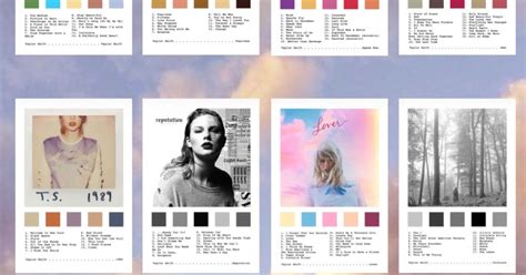 Taylor Swift Album Cover Collage - FranciscoPetersen
