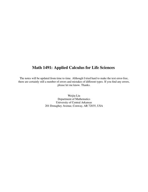 Applied Math Lecture 的图像结果