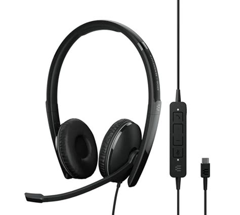 EPOS Adapt 165T USB-C II - Wired Headphones, Double-Sided On Ear ...