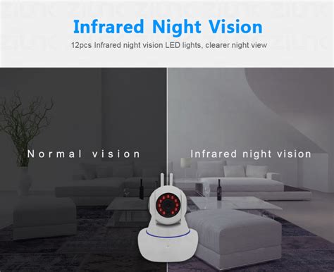 V380 Pro Ultra HD 64GB 2 Channel Wireless CCTV Camera (White)
