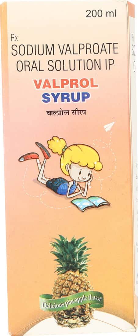 Valprol 200 MG Syrup (200): Uses, Side Effects, Price & Dosage | PharmEasy