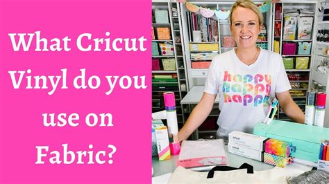 What Cricut vinyl do I use on Fabric and How? using the Cricut Explore ...