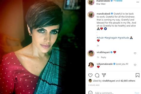 Mandira Bedi back to work month after husband Raj Kaushal Death ps ...