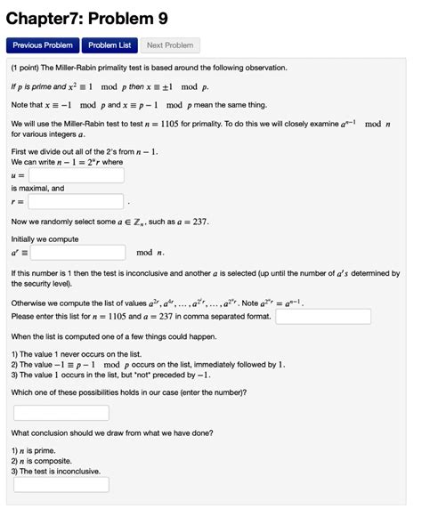 Rezultat imagine pentru Miller-Rabin Test for Primality
